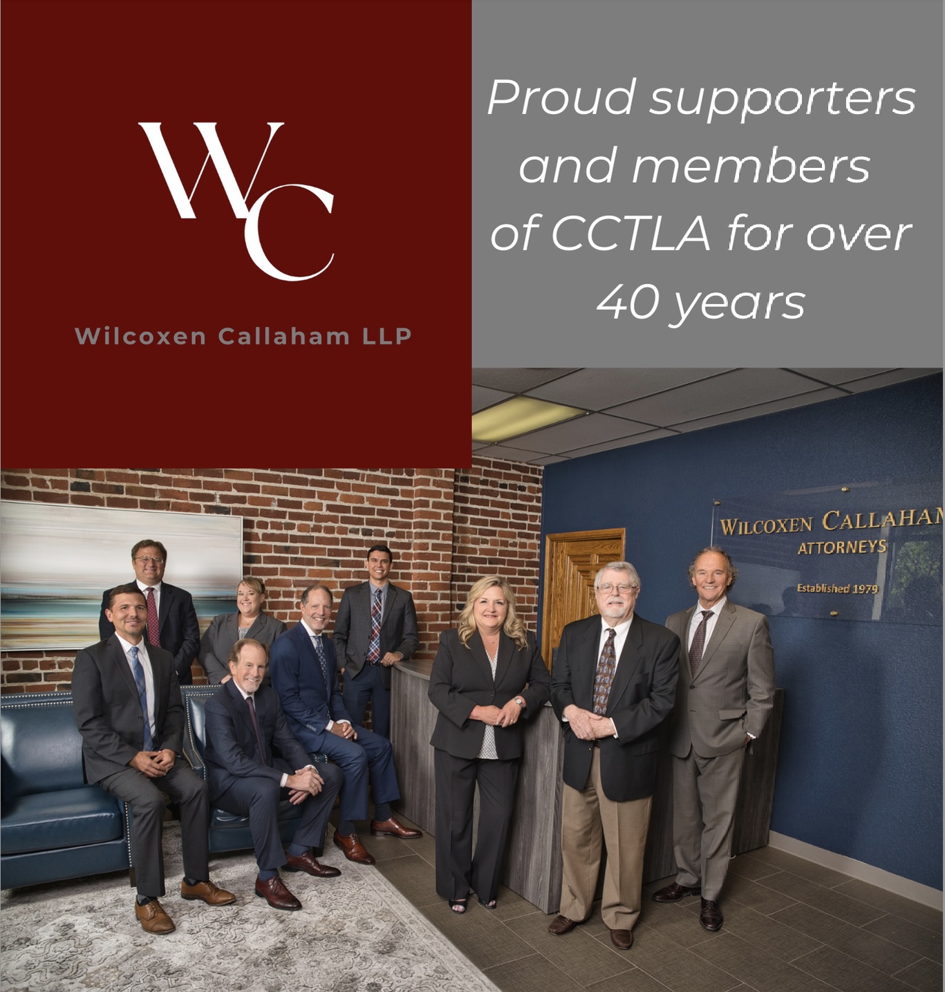 Wilcoxen Callaham, LLP Supports CCTLA